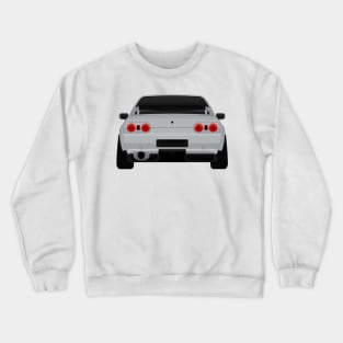 R32 rear Grey Crewneck Sweatshirt